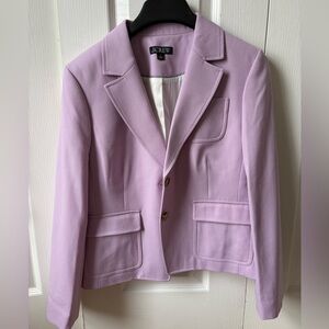J Crew Rhodes Wool Blazer in Lilac- NWOT